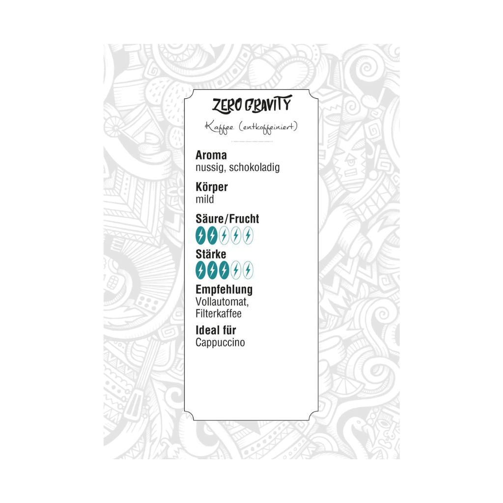 Zero Gravity | Decaf Kaffee